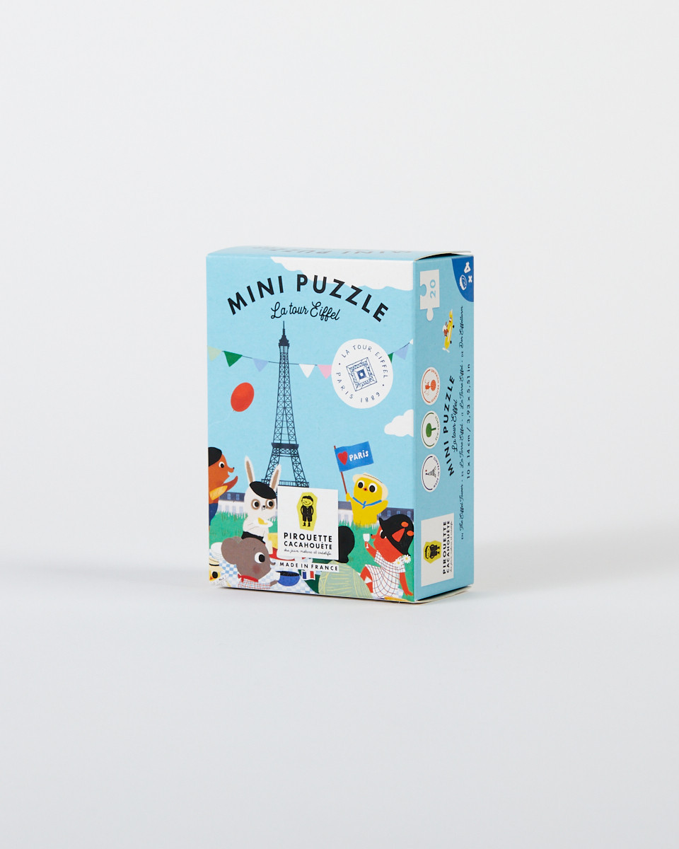 Mini Puzzle Torre Eiffel: puzzles para niños