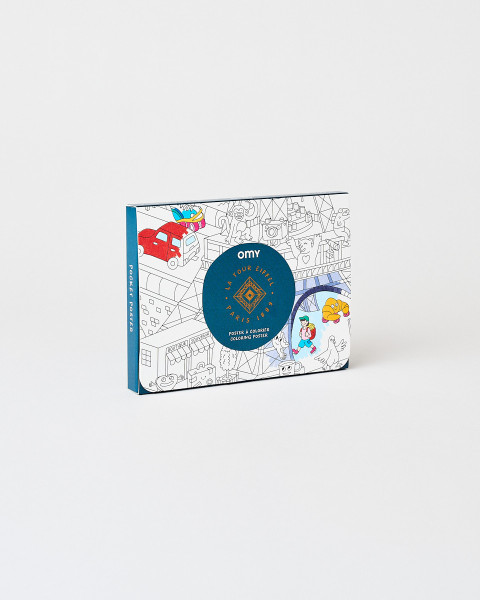 Mini coloring book Eiffel tower OMY - Official Eiffel Tower Shop