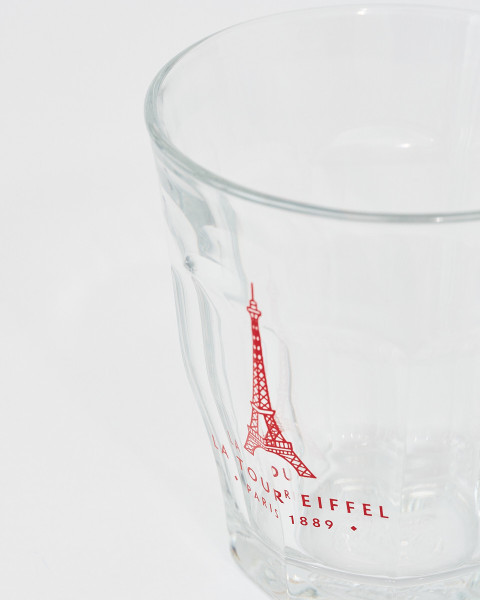 25cl Clear Glass - Official Eiffel Tower Shop