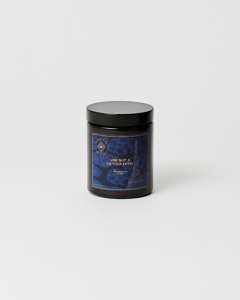 140g Night Candle Bergamot, Vetiver - Official Eiffel Tower Shop